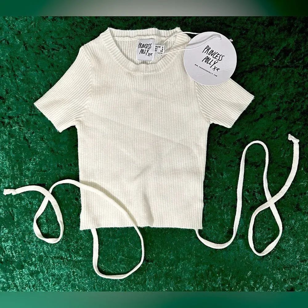 PRINCESS POLLY AMITA CROP TOP SIZE 0 - Picture 2 of 8